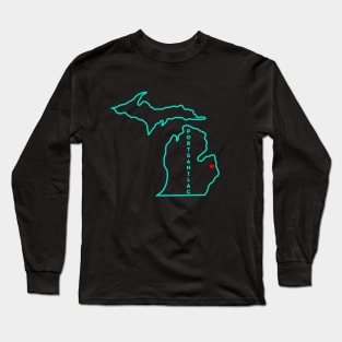 Port Sanilac MI Long Sleeve T-Shirt